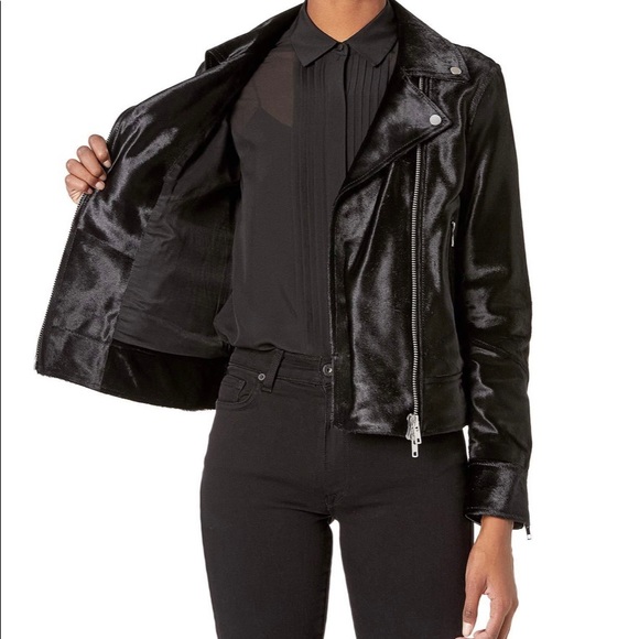 BLDWN Flint leather calf hair jacket - Picture 6 of 14